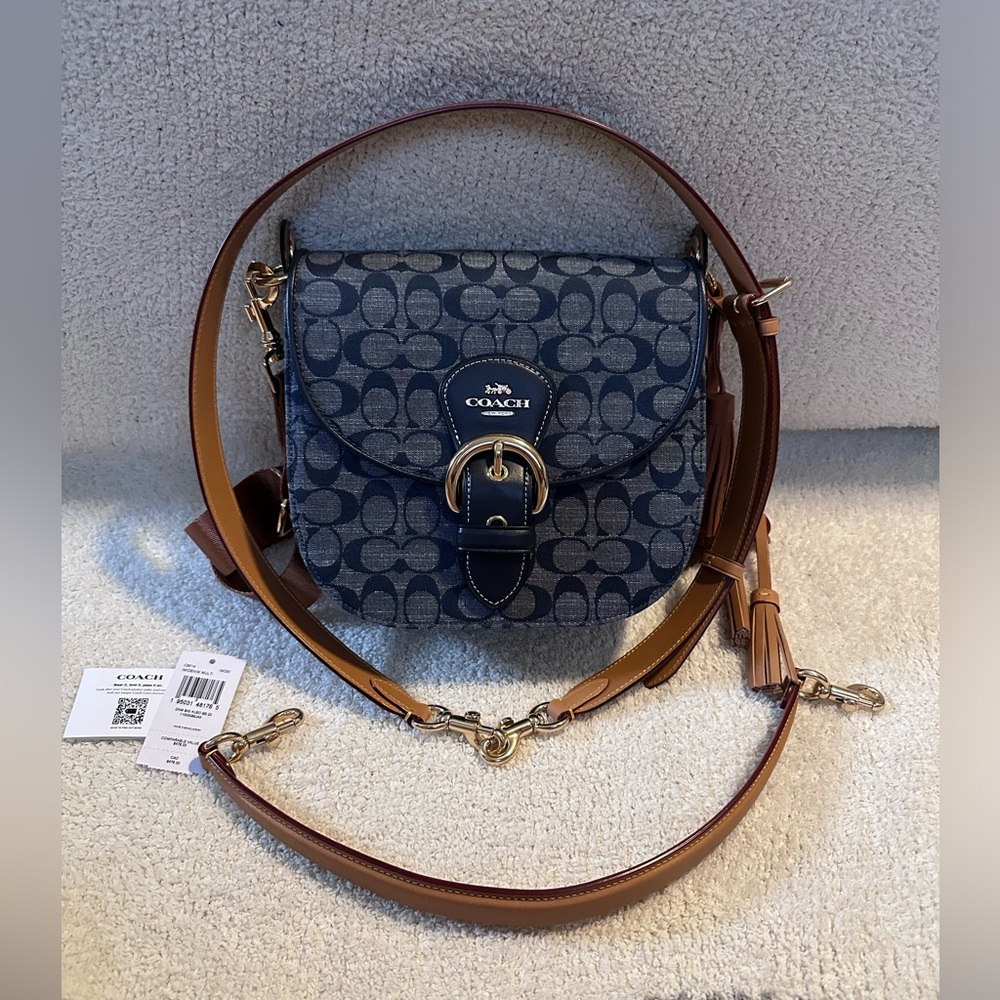 COACH IM/DENIM MULTI PURSE